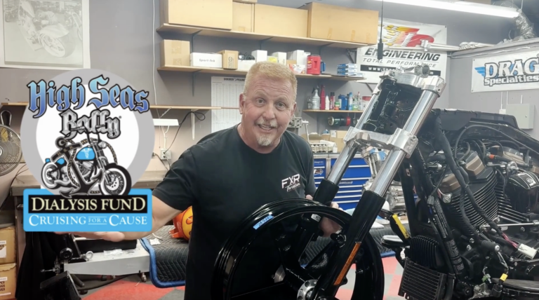 Paul Yaffe | High Seas Rally Dialysis Fund | Motorcycle Update - High