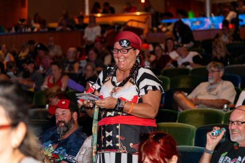 On The Main Stage: Pirate Bingo Blue SeaPass Cards